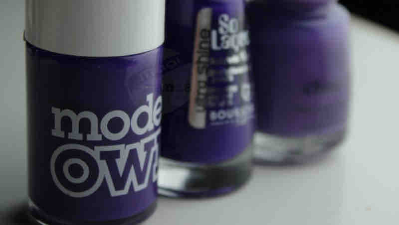 MODELS OWN Blue Gem BOURJOIS Bleu Violet CHINA GLAZE Grape (1) MODELS OWN Blue Gem BOURJOIS Bleu Violet CHINA GLAZE Grape (1)