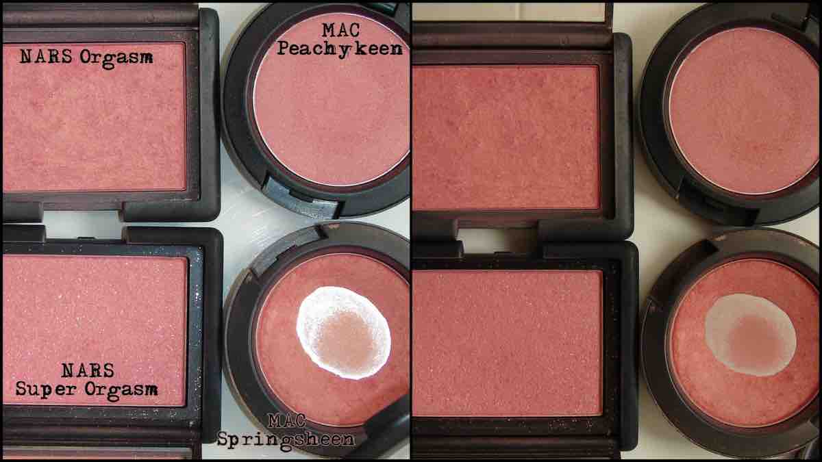 NARS Super Orgasm MAC Peachykeen NARS Super Orgasm MAC Peachykeen
