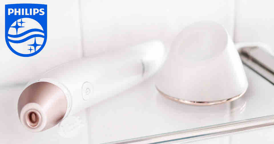 PHILIPS VisaCare Mikrodermabrasion zu Hause Beauty Tool