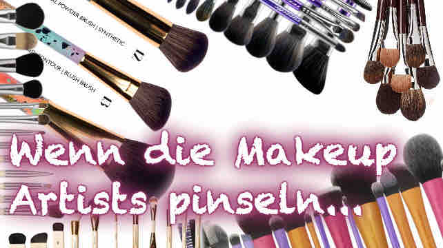 Pinsel von Makeup Artists