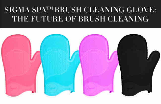 SIGMA Spa Brush Cleaning Glove