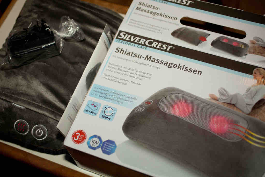 SILVERCREST Shiatsu Massage Kissen