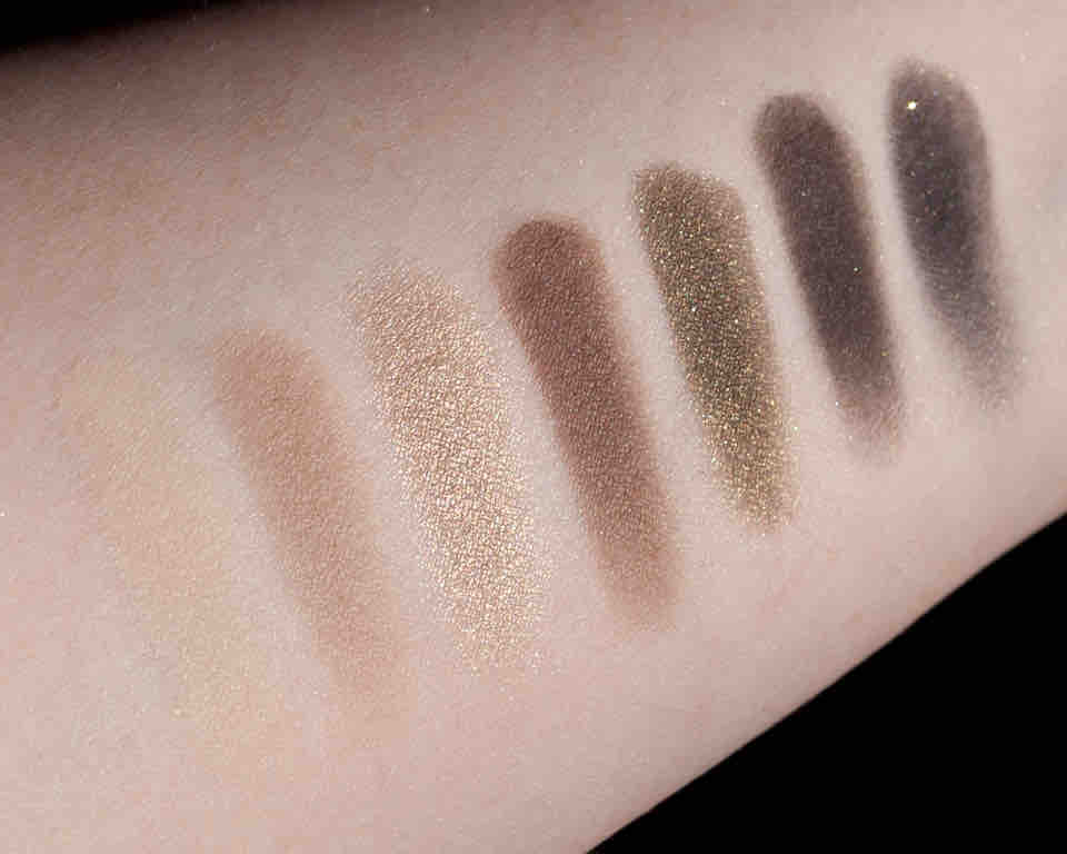 SMASHBOX Fade In Fade to Black Eyeshadow Palette Swaches Sun