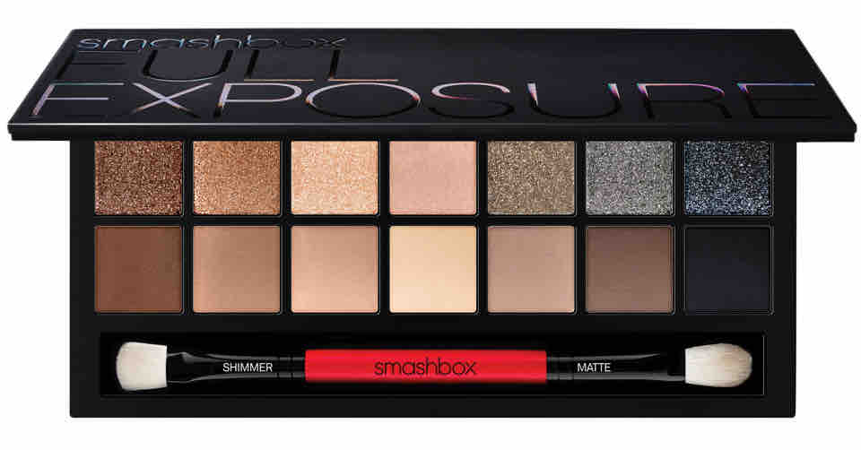 SMASHBOX Full Exposure Eyeshadow Palette 2014 Nude Naked