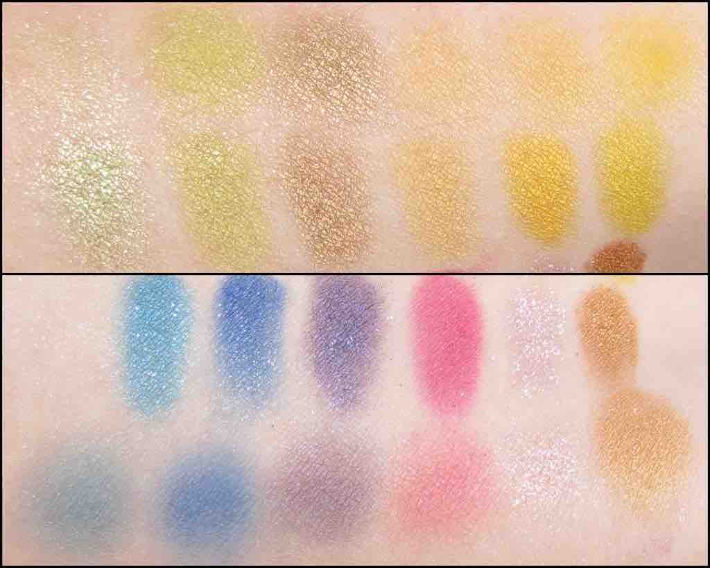 SP3CTRUM COSMETICS Eyeshadow Pigment Swatches Spectrum Fash