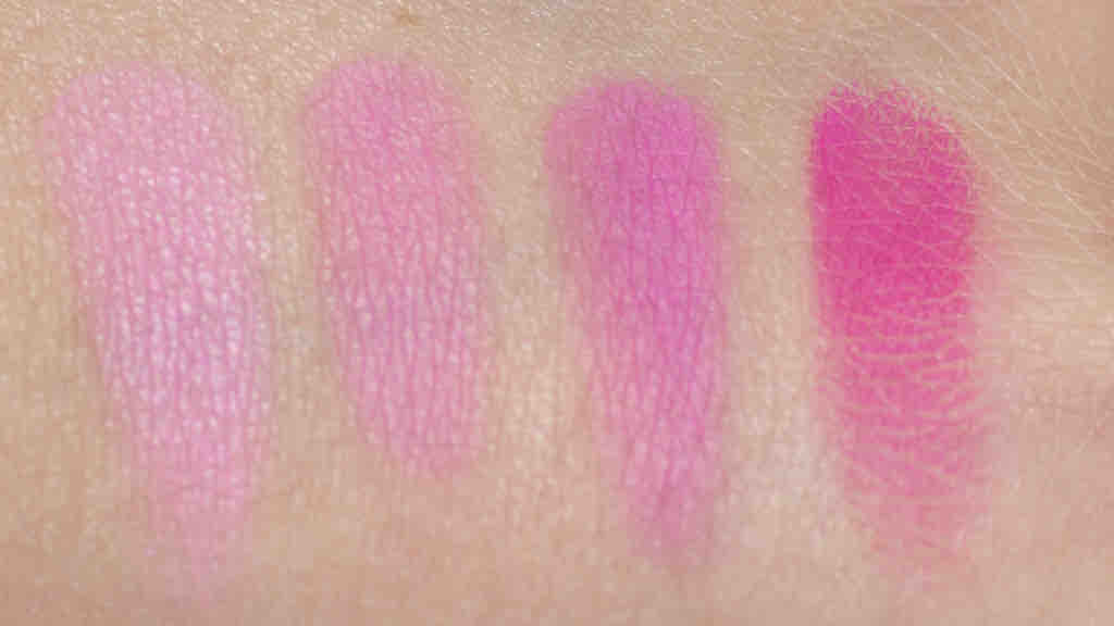 STILA 'Self-adjusting Pink' vs. DIOR 'Rosy Glow' vs. ESSENCE 'Wa