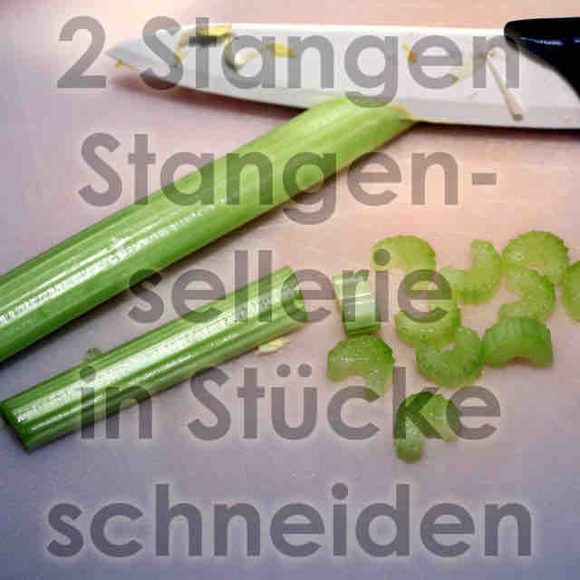 Sellerie-schneiden