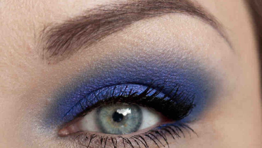 Violet Coral Makeup Kiko Blau MAC Estee Lauder Auge
