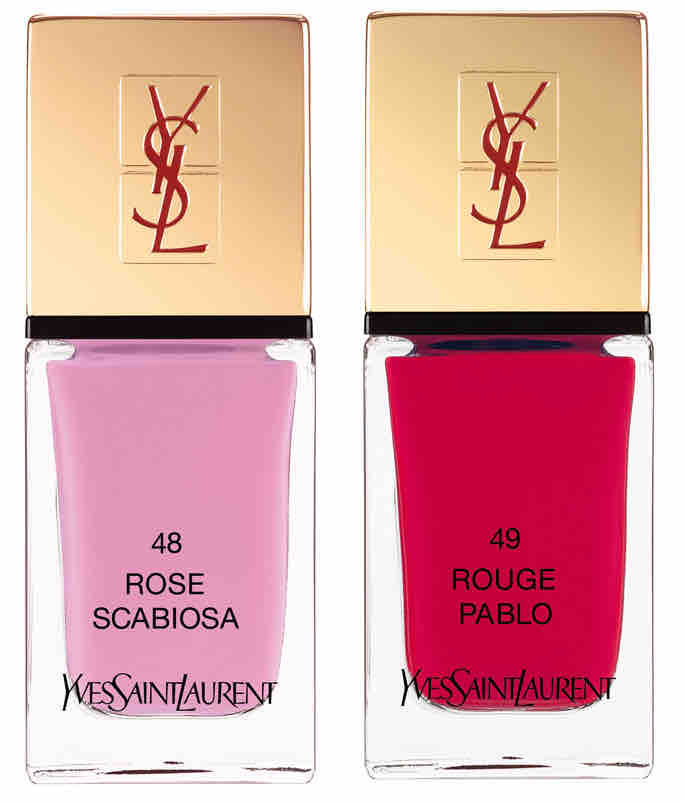 YSL Flower Crush La Laque Coutre Spring Collection 2014 Yves Saint Lauren Nail Polish