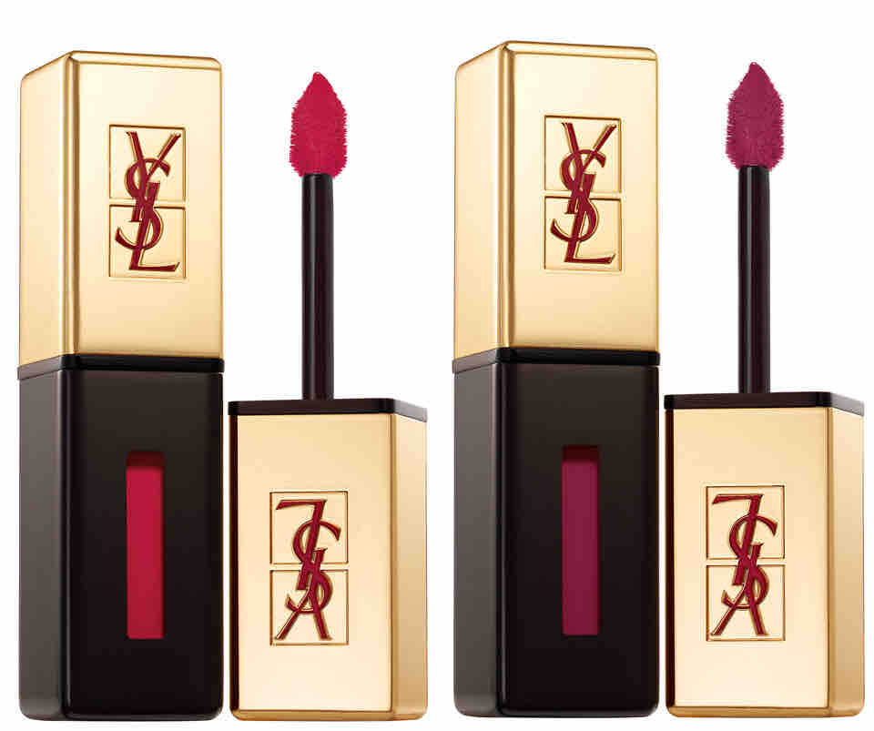 YSL Flower Crush Rouge Pur Couture Vernis e Levres Glossy Stain Spring Collection 2014 Yves Saint Laurent