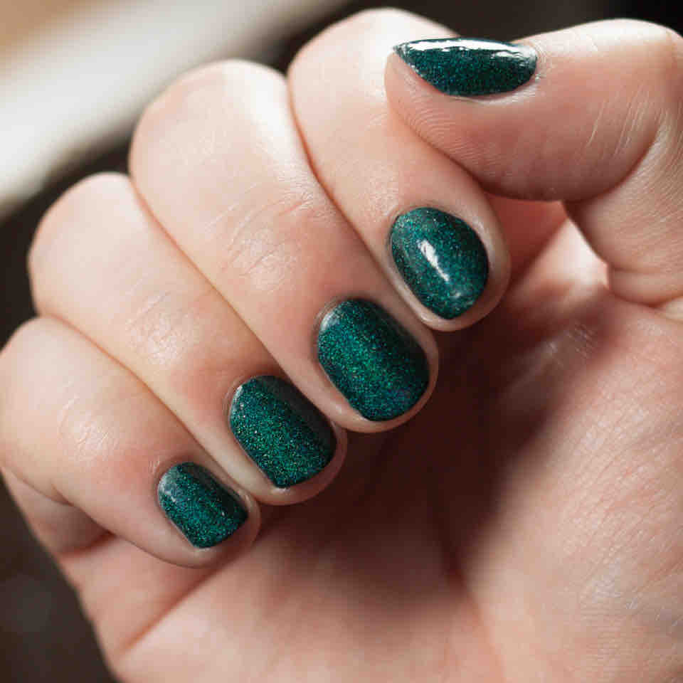 a England Saint George Nail Polish Micro Holo Linear