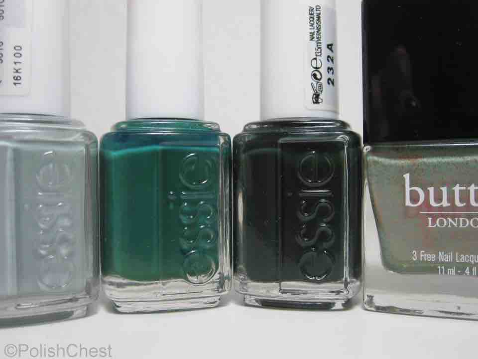 essie - Maximillian Strasse Her | essie - Going Incognito | essie - Stylenomics | butterLONDON - Two Fingered Salute essie - Maximillian Strasse Her | essie - Going Incognito | essie - Stylenomics | butterLONDON - Two Fingered Salute