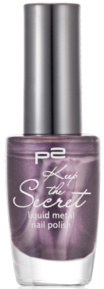 p2 Liquid Metal Nail Polish - Keep the Secret p2 Liquid Metal Nail Polish - Keep the Secret