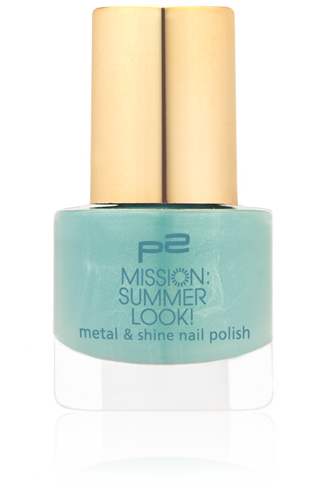 p2 Mission Summerlook Metal Shine Nail Polish
