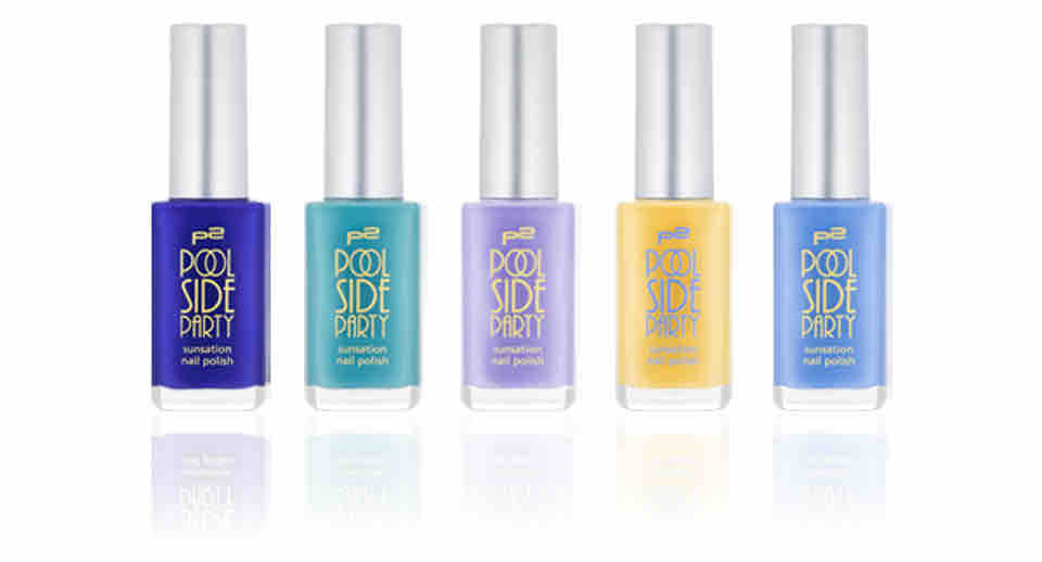 p2 Pool Side Party sunsation nail polish p2 Pool Side Party sunsation nail polish