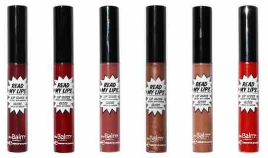 theBalm Read My Lips Lipgloss 2014