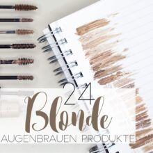 24 Shades of Blonde Eye Brows